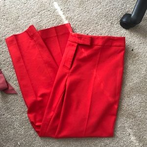 Anne Klein Red Trousers